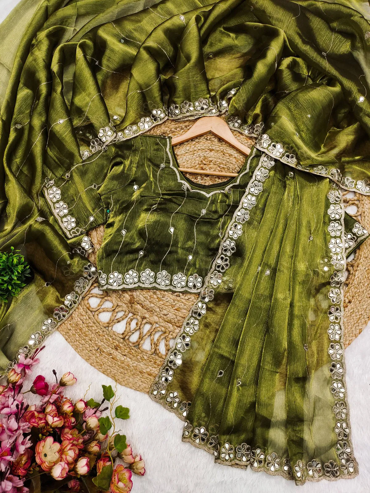 Party wear saree - Image 12 in Surat